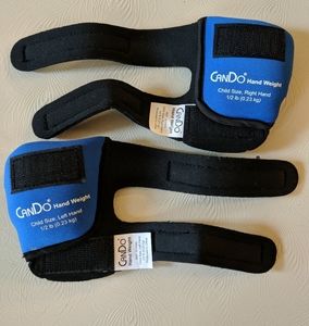 CanDo left and right child's hand weights 1/2 lb